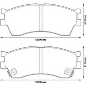 Комплект тормозных колодок, диско 572560B BENDIX JURID