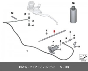 Деталь 21 21 7 702 596 BMW