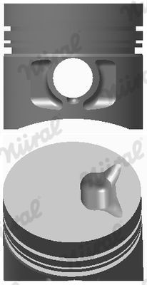 Поршень 87-176708-00 NURAL