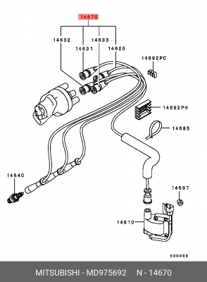 Деталь MD975692 MITSUBISHI