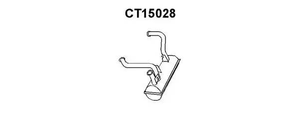 Предглушитель выхлопных газов CT15028 VENEPORTE