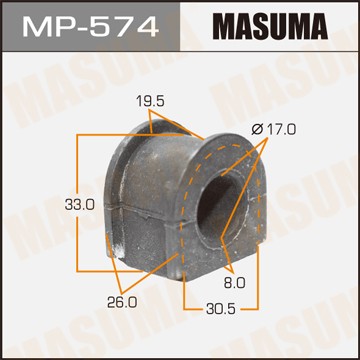 Втулка стабилизатора MP574 MASUMA