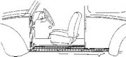 Накладка порога 580105 VAN WEZEL