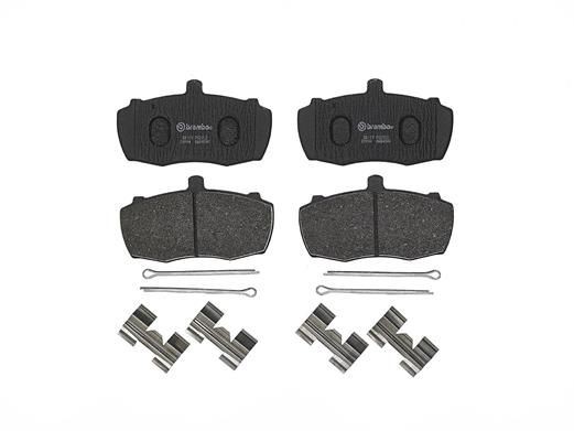Комплект тормозных колодок, диско P 52 012 BREMBO