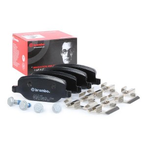 Комплект тормозных колодок, диско P23089 BREMBO