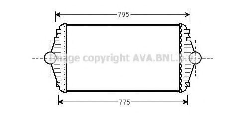 Интеркулер CN4086 AVA