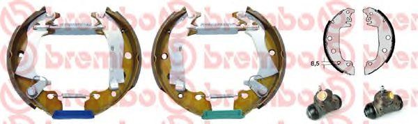 Комплект тормозных колодок K 68 017 BREMBO