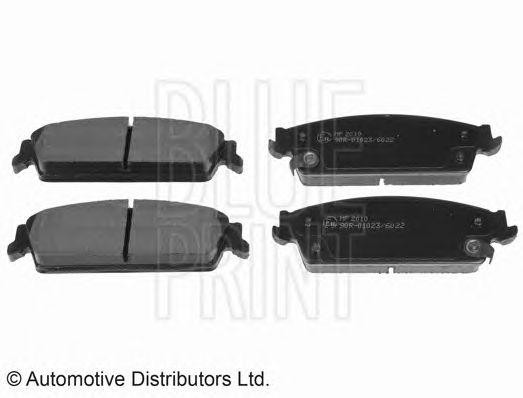 Комплект тормозных колодок, диско ADA104251 BLUE PRINT