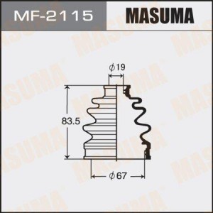 Пыльник ШРУСа MF-2115 MASUMA