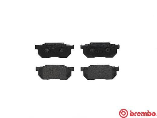Комплект тормозных колодок, диско P28006 BREMBO