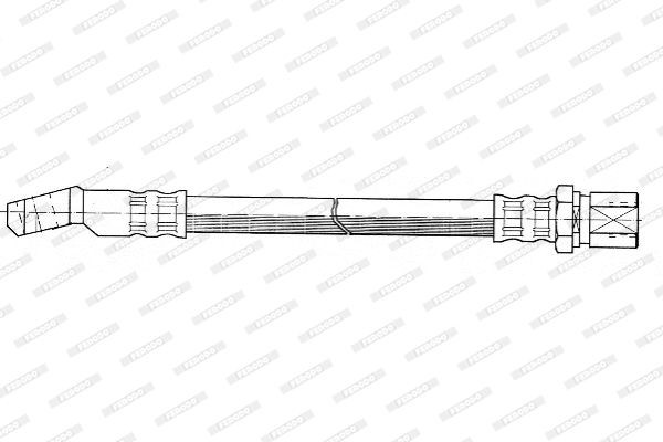 Тормозной шланг FHY2007 FERODO