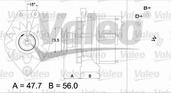 Генератор 437405 VALEO PHC