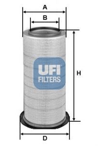 Воздушный фильтр 27.277.00 UFI