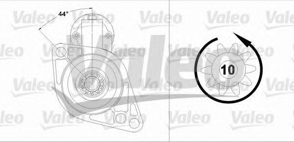 Стартер 458213 VALEO PHC