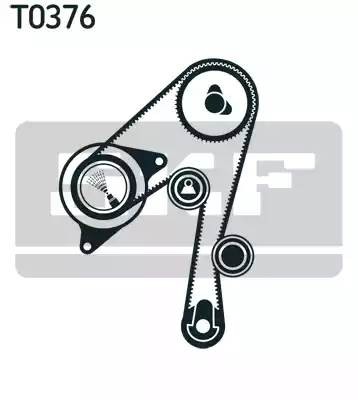 Комплект ремня ГРМ VKMS92500 SKF