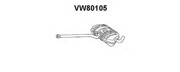 Предглушитель выхлопных газов VW80105 VENEPORTE
