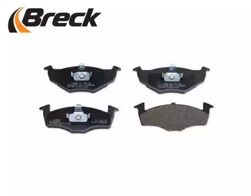 Комплект тормозных колодок, диско 21866 00 702 00 BRECK