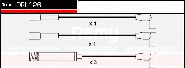 Ккомплект проводов зажигания DRL126 DELCO REMY