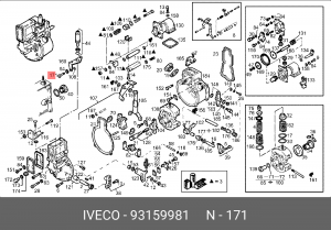 Болт 93159981 IVECO