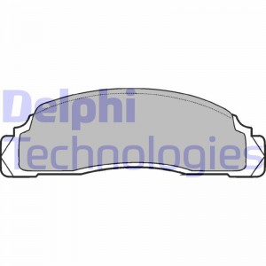 Комплект тормозных колодок, диско LP110 DELPHI