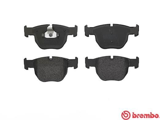 Комплект тормозных колодок, диско P44012 BREMBO
