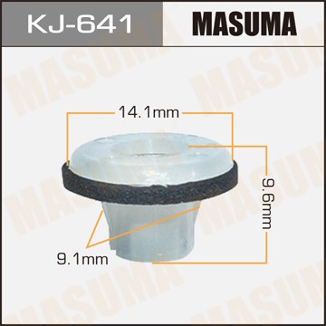 Клипса крепежная KJ641 MASUMA