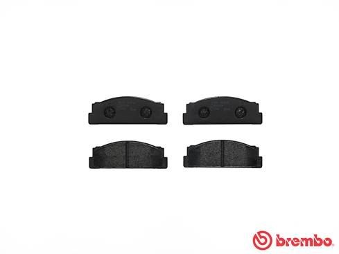 Комплект тормозных колодок, диско P23003 BREMBO