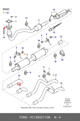 Деталь YC155H211GB FORD