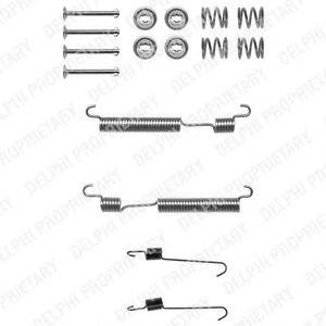 Комплектующие, тормозная колодка LY1316 DELPHI