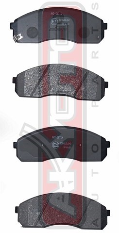 Колодки тормозные дисковые AKD-0671 AKYOTO