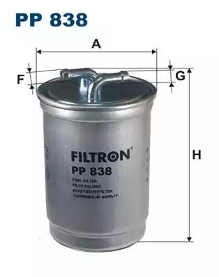 Фильтр топливный PP838 FILTRON