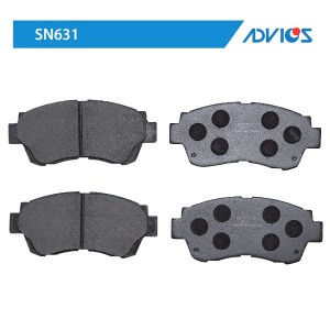 Колодки тормозные дисковые SN631 ADVICS