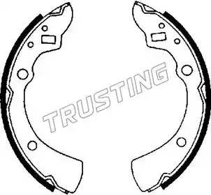 Комплект тормозных колодок 049.115 TRUSTING