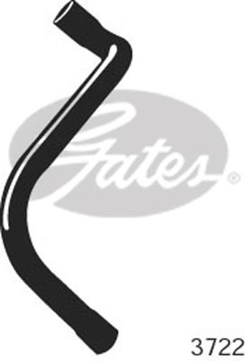 Шланг радиатора 3722 GATES