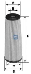 Воздушный фильтр 27.779.00 UFI