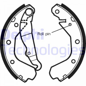 Комплект тормозных колодок LS1292 DELPHI