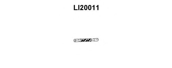 Гофрированная труба, выхлопная система LI20011 VENEPORTE