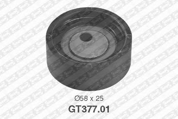 Натяжной ролик, ремень ГРМ GT377.01 NTN SNR