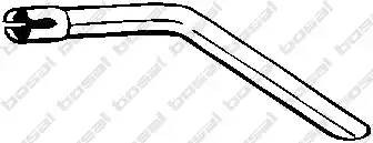 Выпускной трубопровод 318-371 BOSAL