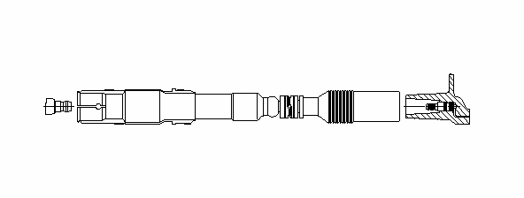 Провод зажигания 197E25 BREMI