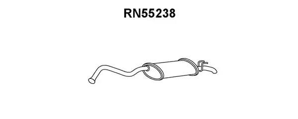 Глушитель выхлопных газов конечный RN55238 VENEPORTE