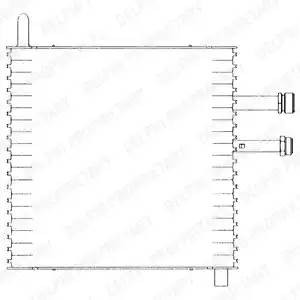 Испаритель, кондиционер TSP0525011 DELPHI