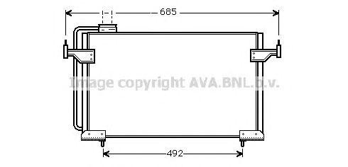 Конденсатор, кондиционер CN5087 AVA