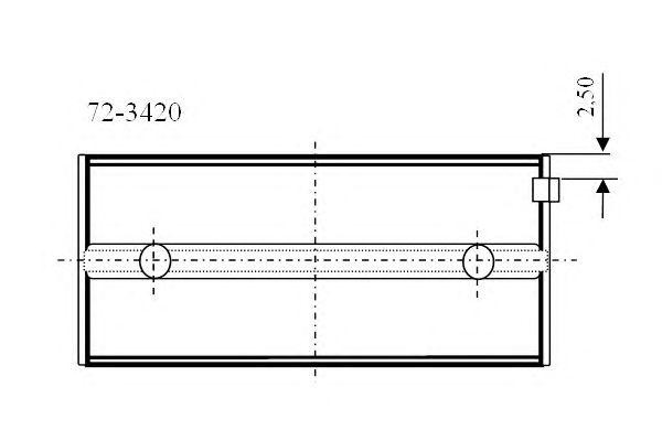 Подшипник 72-3420 GLYCO