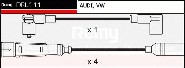 Ккомплект проводов зажигания DRL111 DELCO REMY