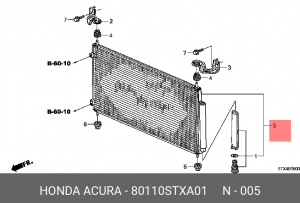 Деталь 80110STXA01 HONDA
