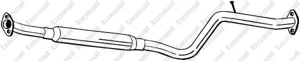 Средний глушитель выхлопных газов 283403 BOSAL