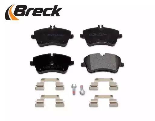 Комплект тормозных колодок, диско 23144 00 701 20 BRECK