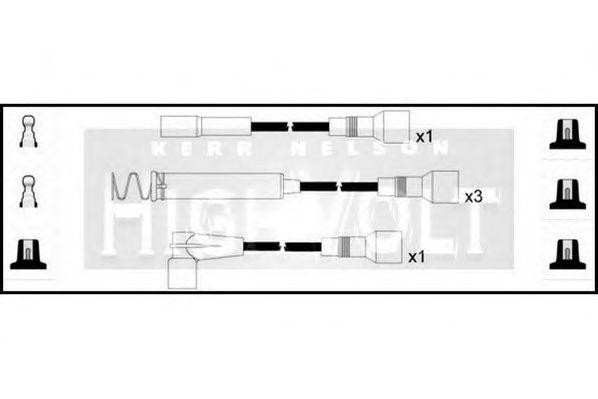 Ккомплект проводов зажигания OEF043 STANDARD