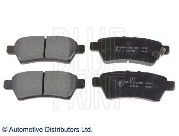 Комплект тормозных колодок, диско ADN142135 BLUE PRINT